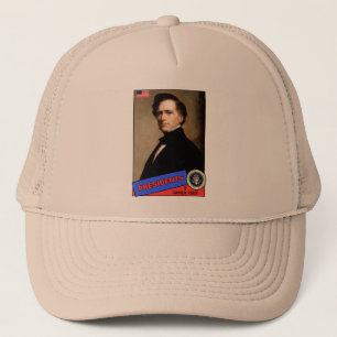 Franklin Pierce Baseballkarte Truckerkappe