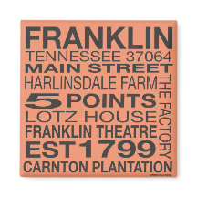 Franklin Tennessee Magnet