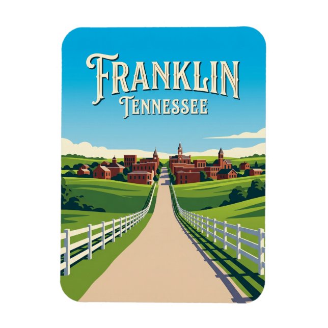 Franklin USA Magnet (Vertikal)