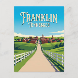 Franklin USA Postkarte