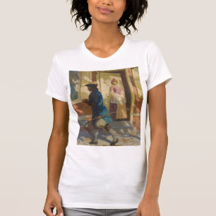 Franklins Ankunft in Philadelphia durch N. C. Wyet T-Shirt