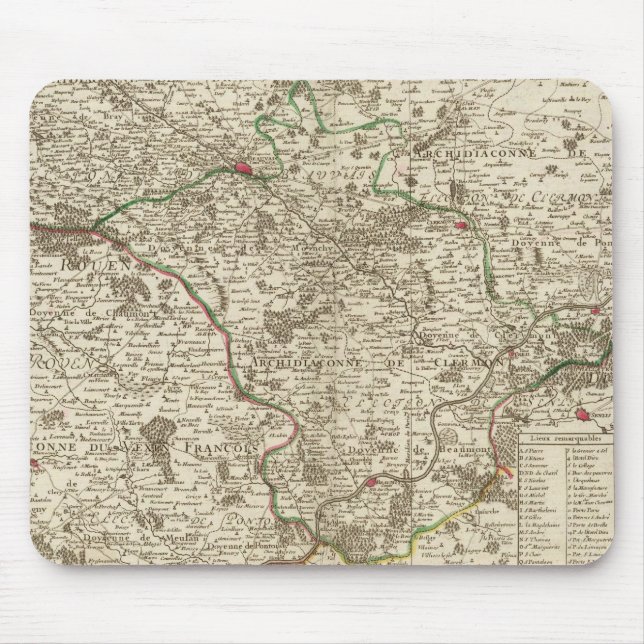 Frankreich 14 mousepad (Vorne)