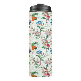 Frankreich 1830 Florale Antique Tapete Thermosbecher
