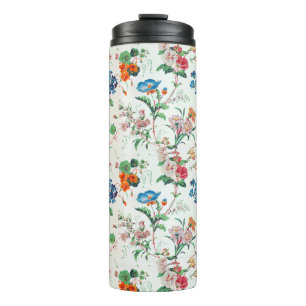 Frankreich 1830 Florale Antique Tapete Thermosbecher