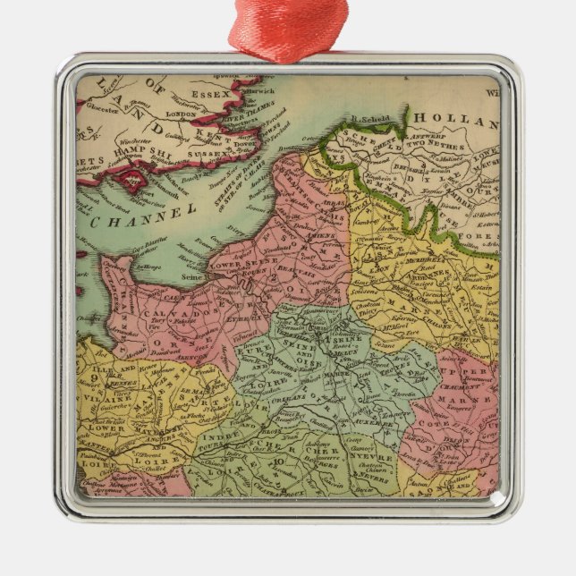 Frankreich 18 ornament aus metall (Vorne)