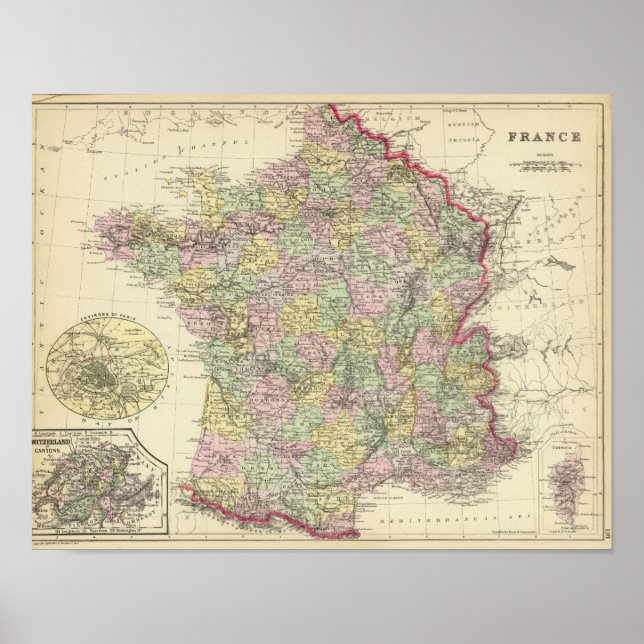 Frankreich 19 poster (Vorne)