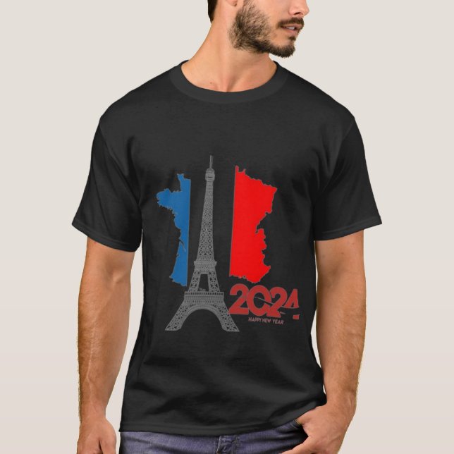 Frankreich 2024,ABl. T-Shirt (Vorderseite)