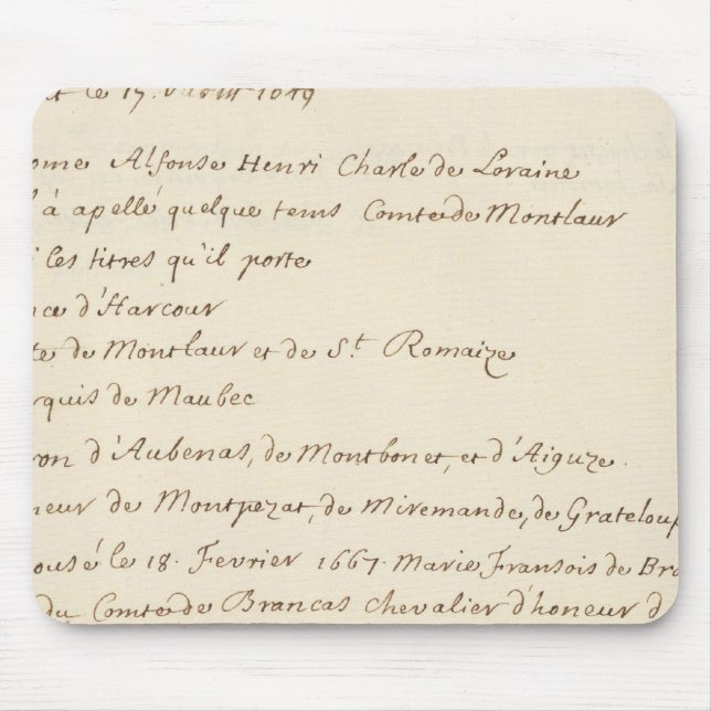 Frankreich 20 mousepad (Vorne)