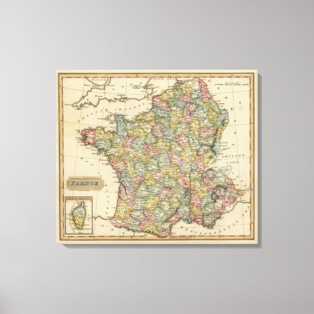 Frankreich 30 leinwanddruck (Vorderseite)