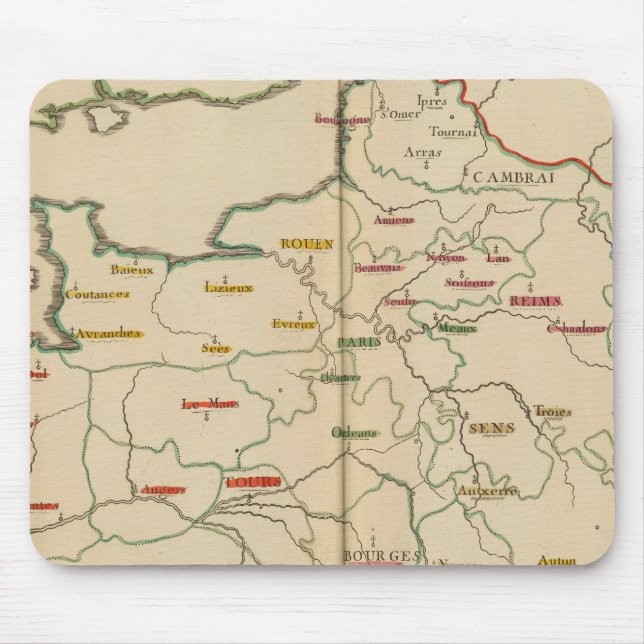 Frankreich 30 mousepad (Vorne)