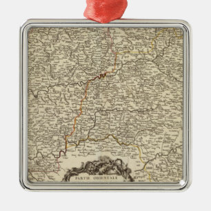 Frankreich 47 silbernes ornament