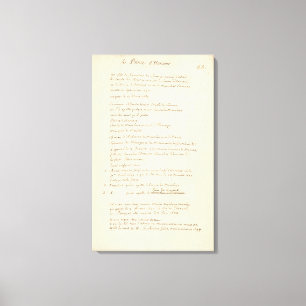 Frankreich 52 leinwanddruck