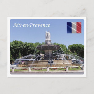 Frankreich - Aix-en-Provence - Postkarte