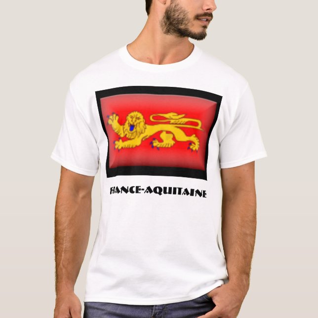 Frankreich-Aquitanien T-Shirt (Vorderseite)