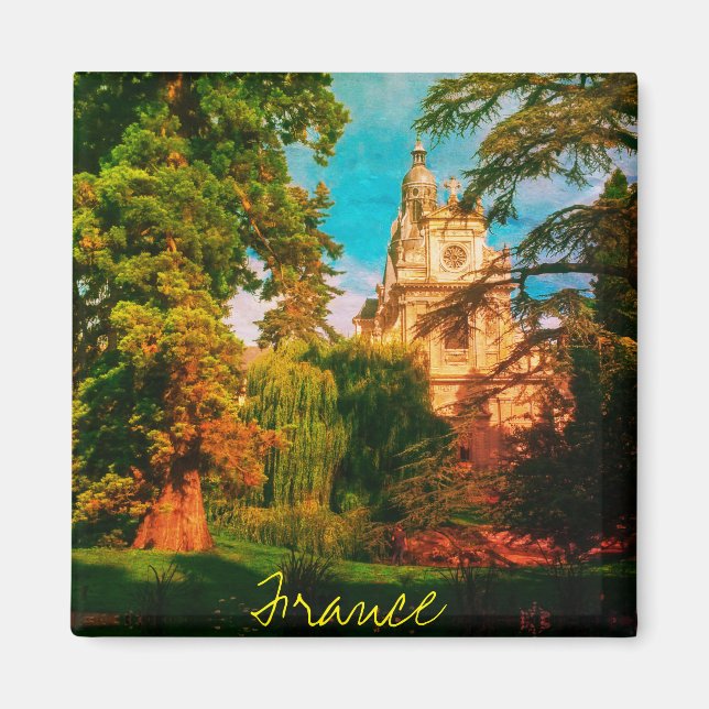 Frankreich Architektur Französische Kathedrale Nat Magnet (Vorne)