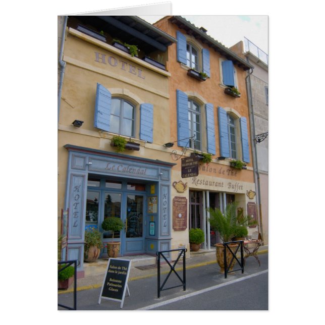 Frankreich, Arles, Provence, Hotel und Restaurant (Vorne)