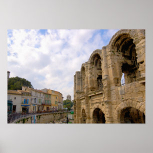 Frankreich, Arles, Provence, römisches Amphitheate Poster