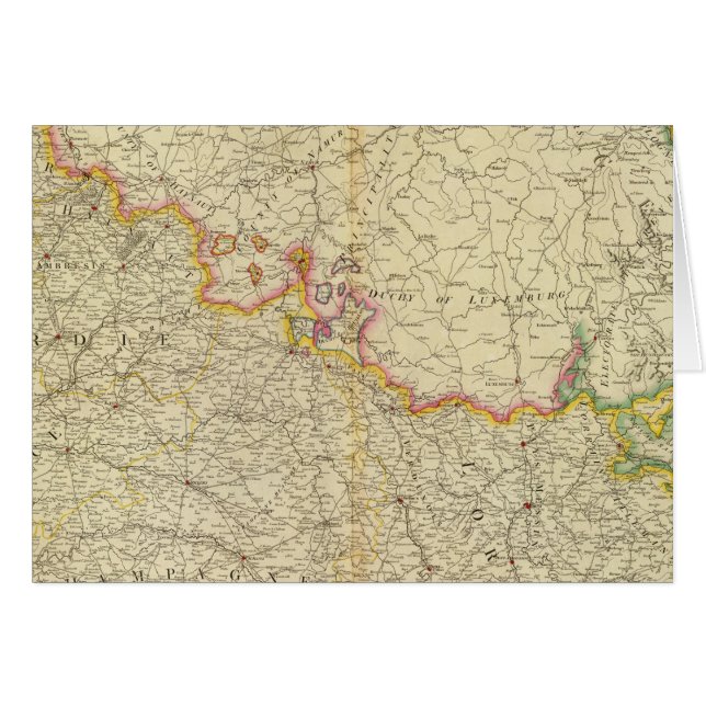 Frankreich Atlas Karte (Vorderseite (Horizontal))