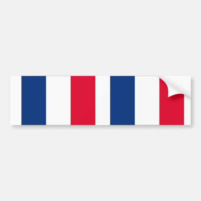 Frankreich Autoaufkleber (Vorne)