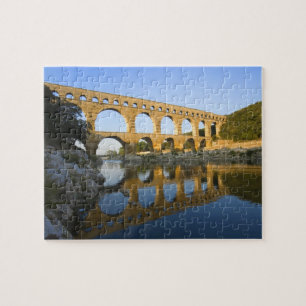 Frankreich, Avignon. Der Pont du Gard römisches A Puzzle
