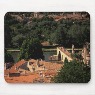Frankreich, Avignon, Provence. Pont St., Benezet. Mousepad