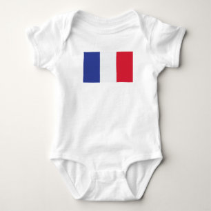 Frankreich Baby Strampler