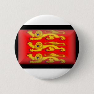 Frankreich-Basse Normandie Flagge Button