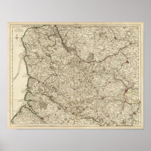 Frankreich, Belgien, Europa Poster