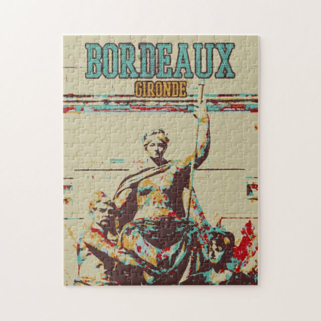Frankreich Bordeaux Gironde-Denkmal Puzzle (Vertikal)