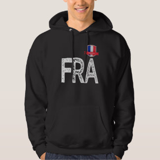 Frankreich - Buchstaben F und R und A Hoodie