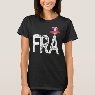 Frankreich - Buchstaben F und R und A T-Shirt