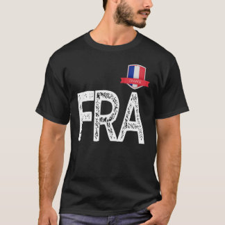 Frankreich - Buchstaben F und R und A T-Shirt