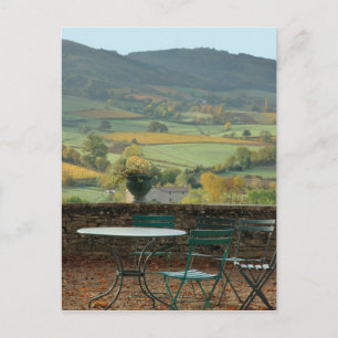 Frankreich, Burgund, Region Maconnais, Schloss Postkarte