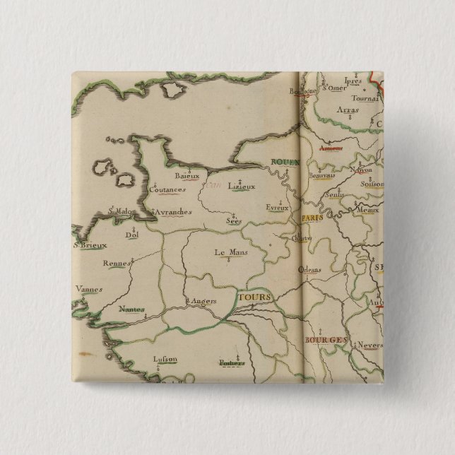 Frankreich Button (Vorderseite)
