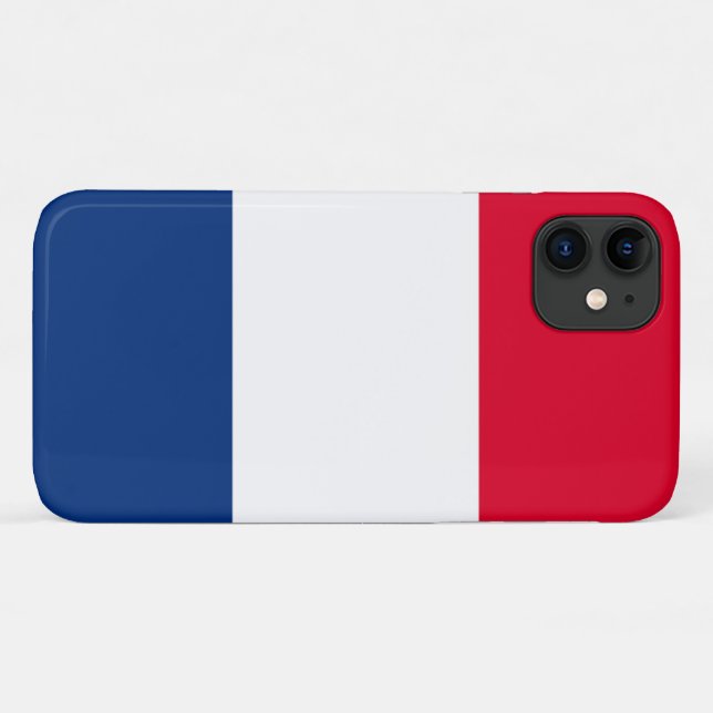 Frankreich Case-Mate iPhone Hülle (Rückseite (Horizontal))