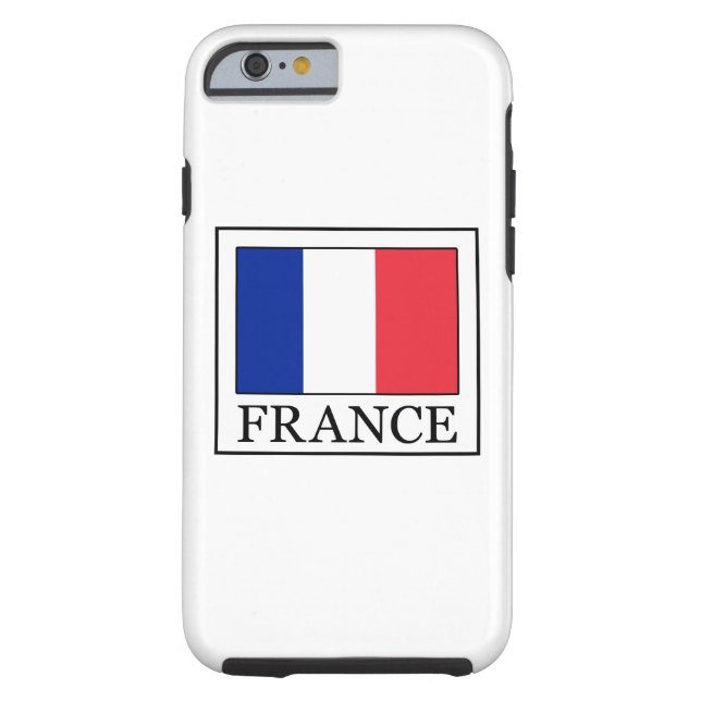 Frankreich Case-Mate iPhone Hülle (Rückseite)