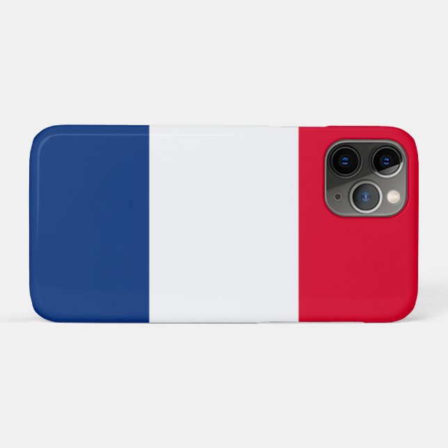 Frankreich Case-Mate iPhone Hülle (Rückseite (Horizontal))