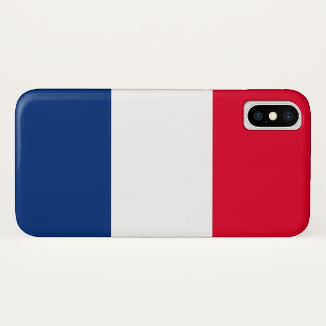 Frankreich Case-Mate iPhone Hülle (Rückseite (Horizontal))