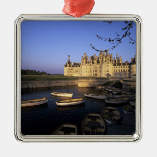 Frankreich, Centre, Loir et Cher, Chateau Chambord Silbernes Ornament