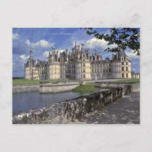 Frankreich, Chambord. Imposantes Schloss Postkarte