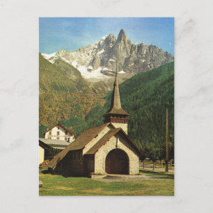 Frankreich, Chapelle de Praz, hoch in den französi Postkarte