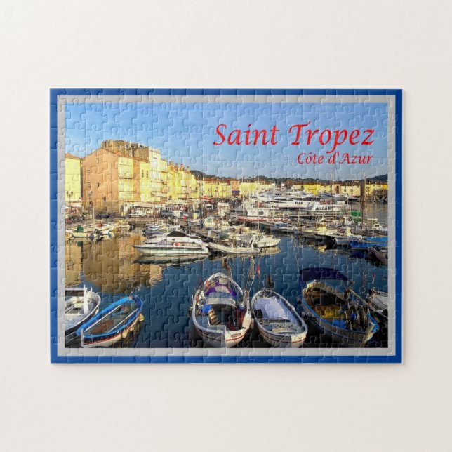 Frankreich - Côte d'Azur - Côte d'Azur - Puzzle (Horizontal)