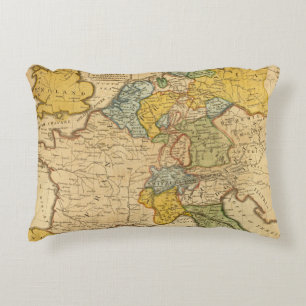 Frankreich, Deutschland, die Niederlande, die Zierkissen