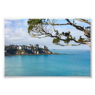 Frankreich - Dinard, Plage de l'Écluse Fotodruck