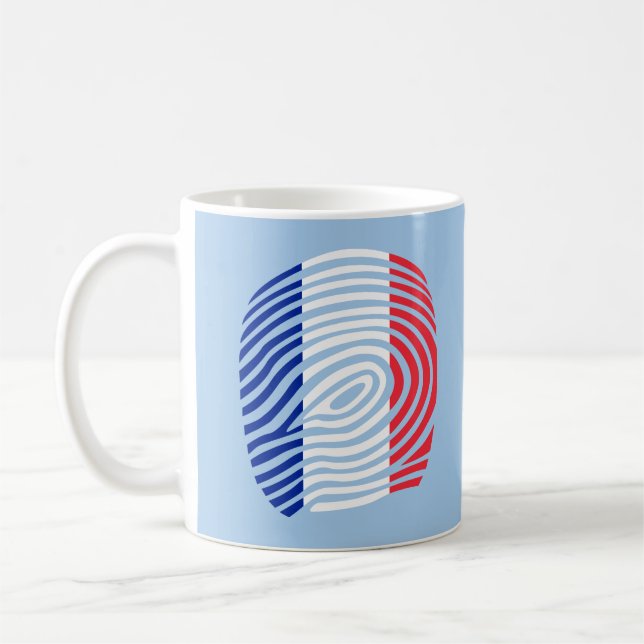 Frankreich DNA Kaffeetasse (Links)