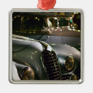 FRANKREICH, Elsass (Haut Rhin), Mulhouse: Museo 3 Silbernes Ornament