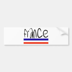 Frankreich-Farben! Autoaufkleber