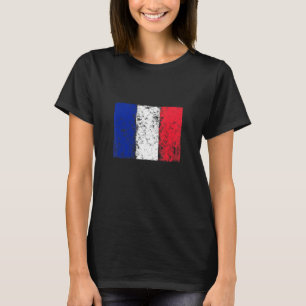 Frankreich Flag Football Fan Sport Hoodie Flagge F T-Shirt