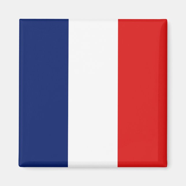 Frankreich Flag Magnet (Vorne)