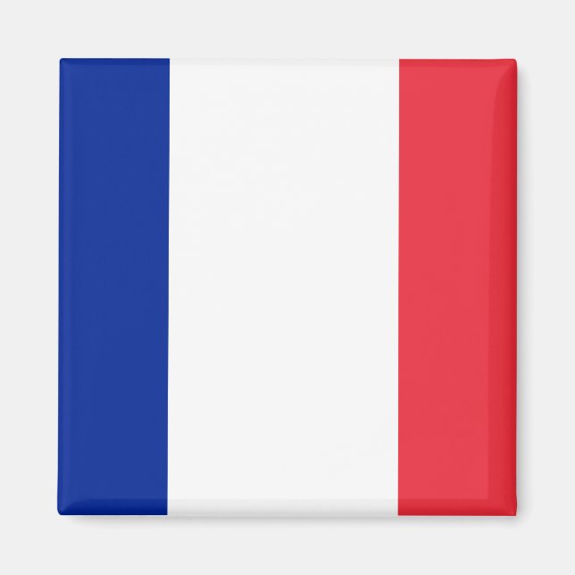 Frankreich Flag Magnet (Vorne)